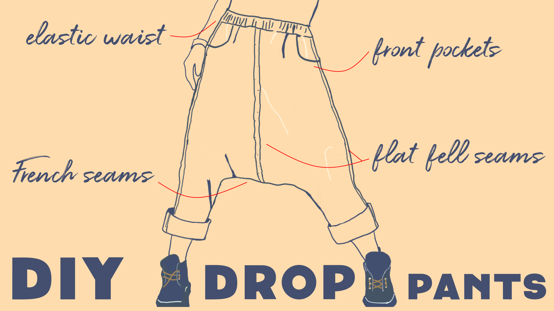 drop crotch pants – Tokyo Fashion