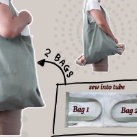 How to Sew a Double Tote Bag